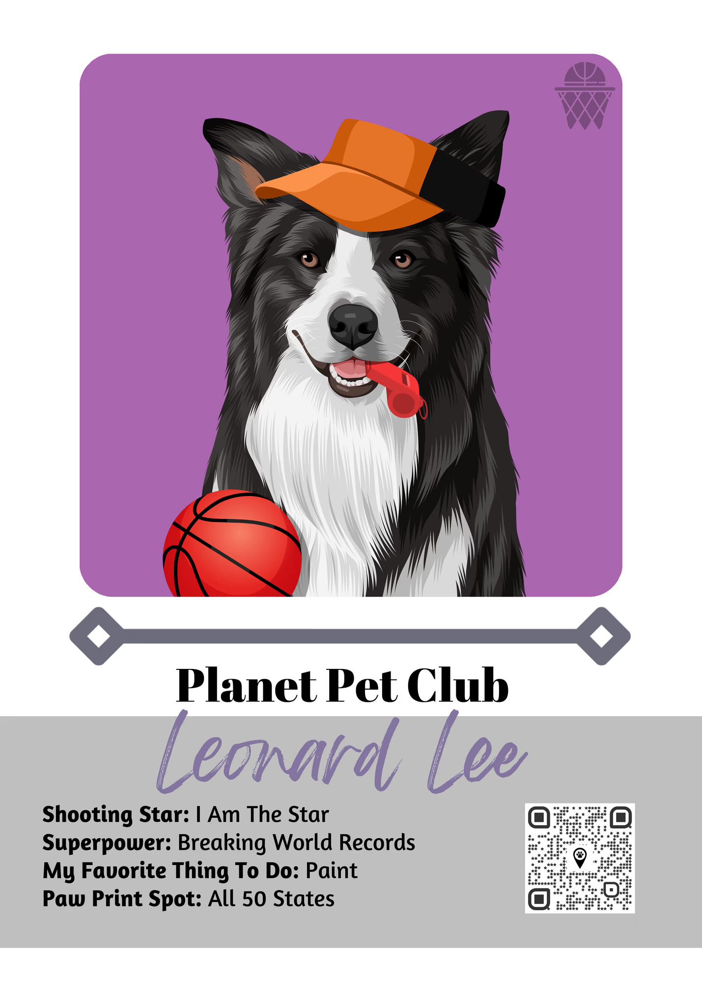 Leonard Digital Trading Card #4