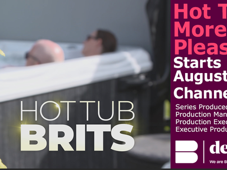 Aldo Zilli & Caprice will be on Channel's 5 brand new show 'Hot Tub Brits: More Bubbles Please!'