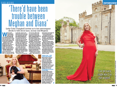 Lady C exclusive 3 page spread in the July issue of New Mag!