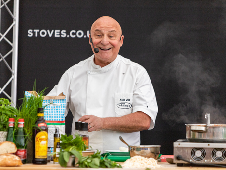 Our client Aldo Zilli performed a cooking Masterclass at The Authentic Italian Table at Shoreditch G