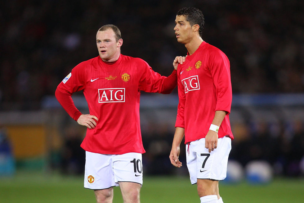 Wayne Rooney and Cristiano Ronaldo - Heute