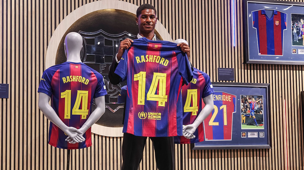 Marcus Rashford for FC Barcelona