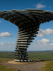 El árbol cantante de Burnley, UK