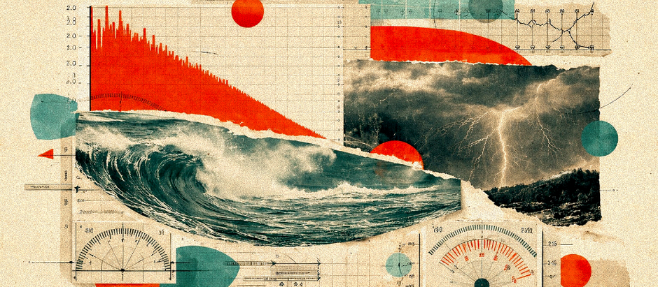 Ondas sonido rojo