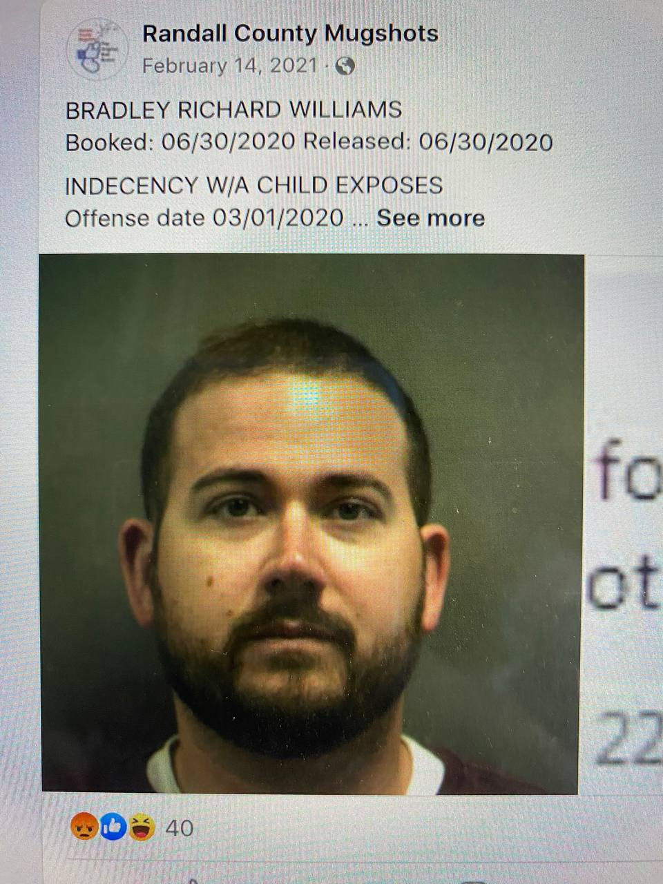 Thumbnail: Canyon ISD Employee, Bradley Williams, Charged With Sexual Misconduct