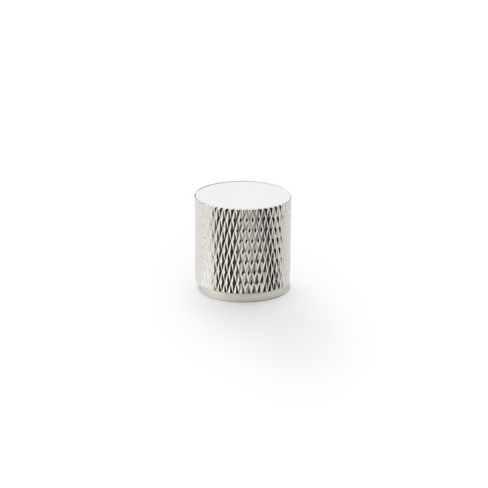 Thumbnail: Alexander & Wilks Brunel Knurled Cylinder Cupboard Knob