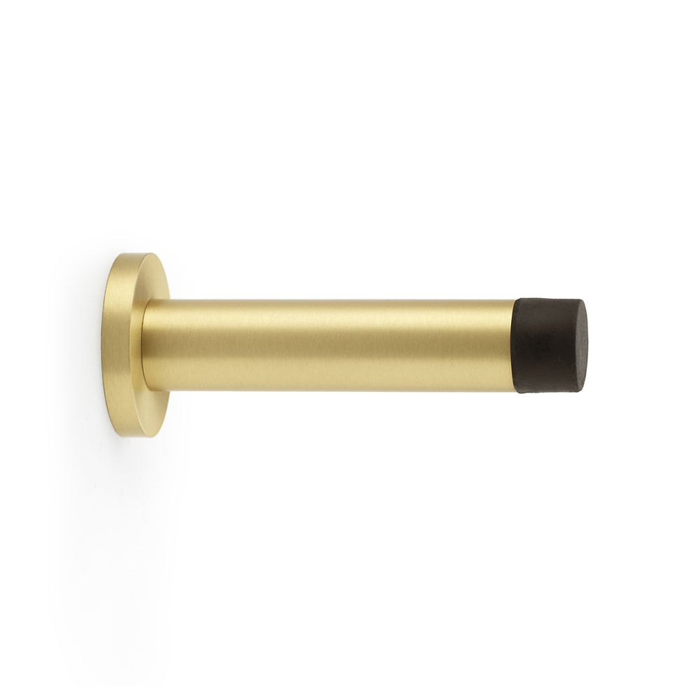 Thumbnail: Alexander & Wilks Cylinder Projection Door Stop on Rose