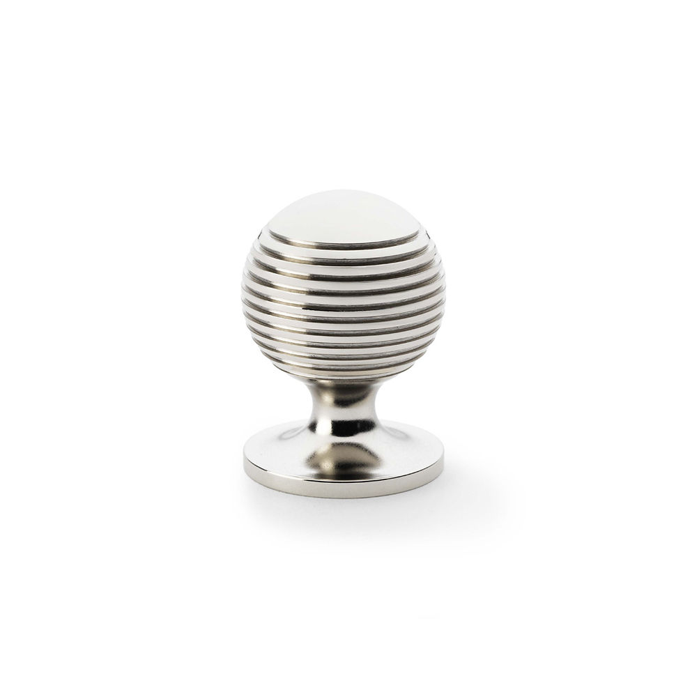 Thumbnail: Alexander & Wilks Caesar Cupboard Knob on Round Rose