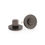 Thumbnail: Alexander & Wilks AW794DBZ Hex Thumbturn & Release in Dark Bronze finish on round rose