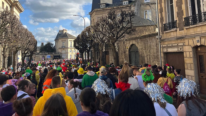 Caen's Student Carnival: A memorable event for international students