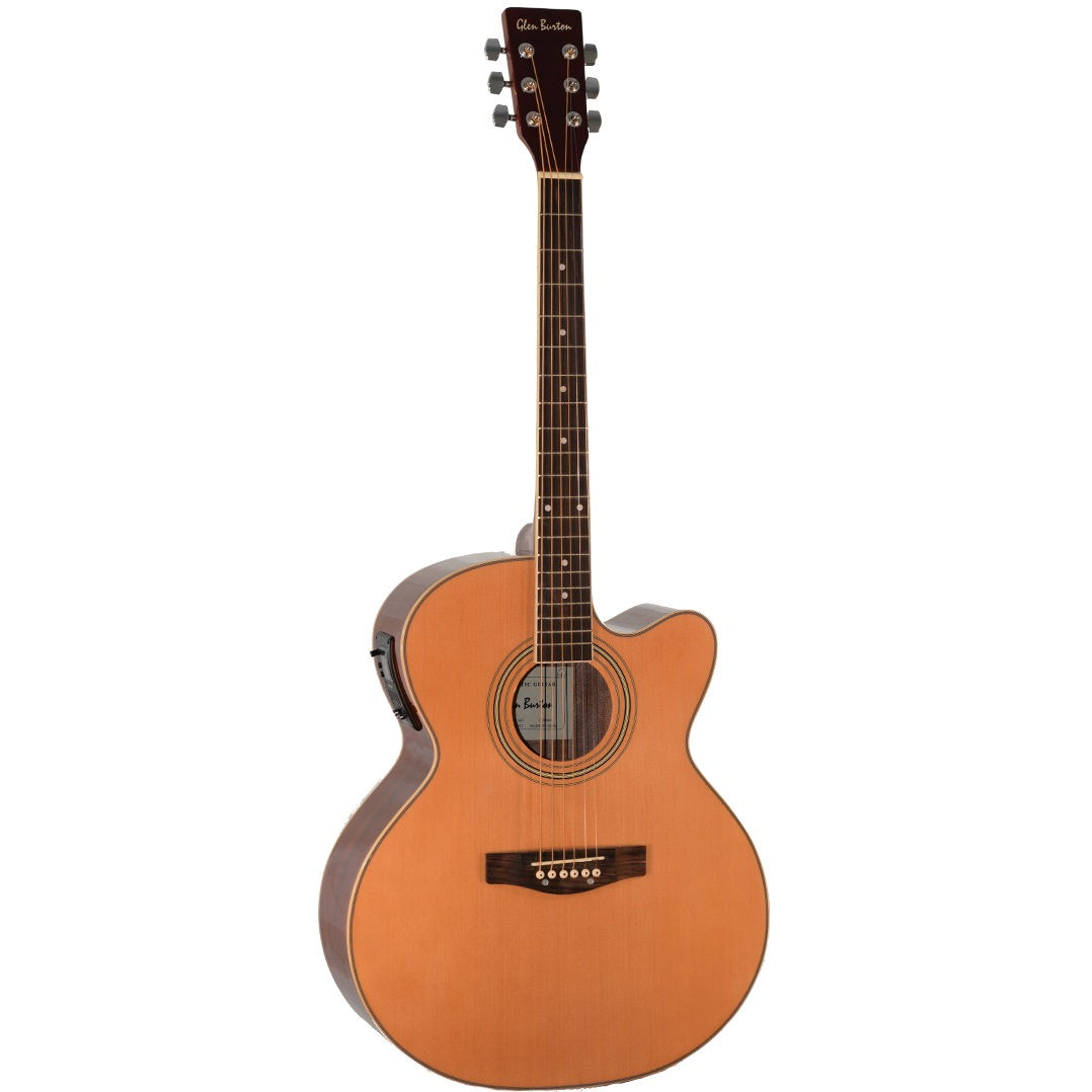 Glen Burton GBAJ06CE-NT Jumbo Acoustic Electric Cutaway Guitar