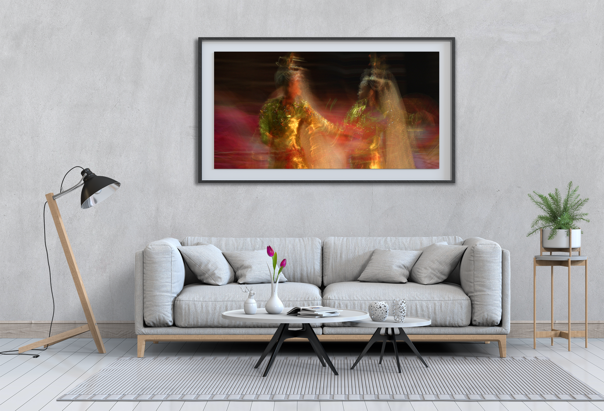 Dance of Light 11 - Canvas Print