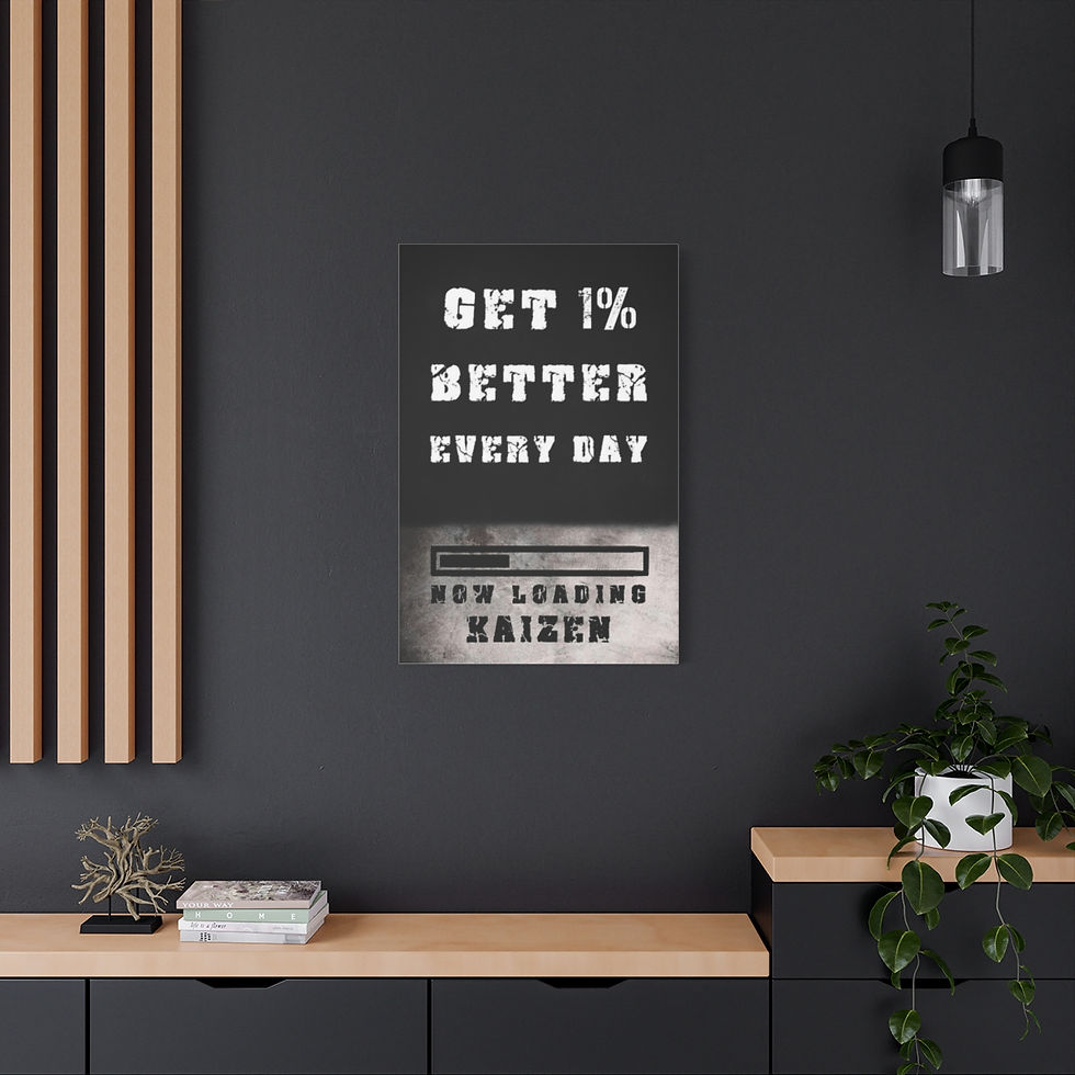 Thumbnail: INSPIRATIONAL CANVAS - 1% BETTER
