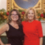 Zoe Ranucci and Dr. Jill Biden Closeup