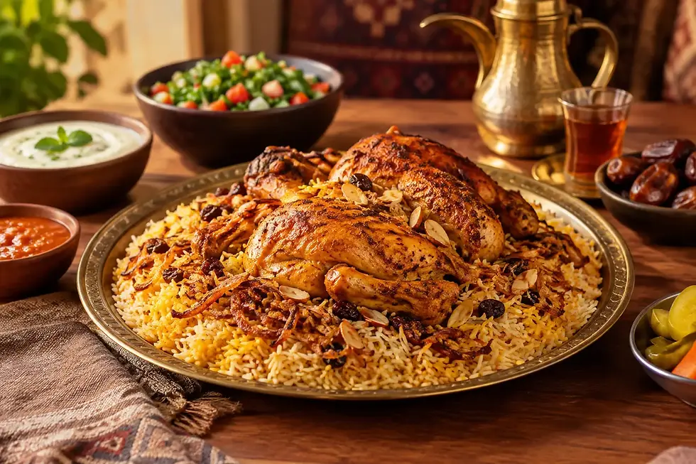 Why Chicken Mandi Is a Yemeni Table Favorite