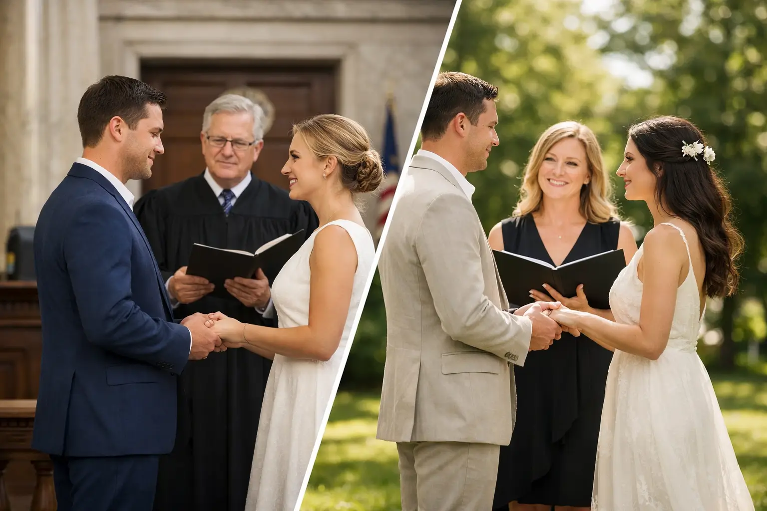 Courthouse Wedding vs Officiant: Which Fits?