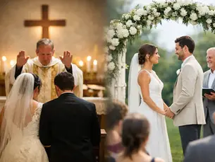 Religious vs Secular Wedding Ceremony
