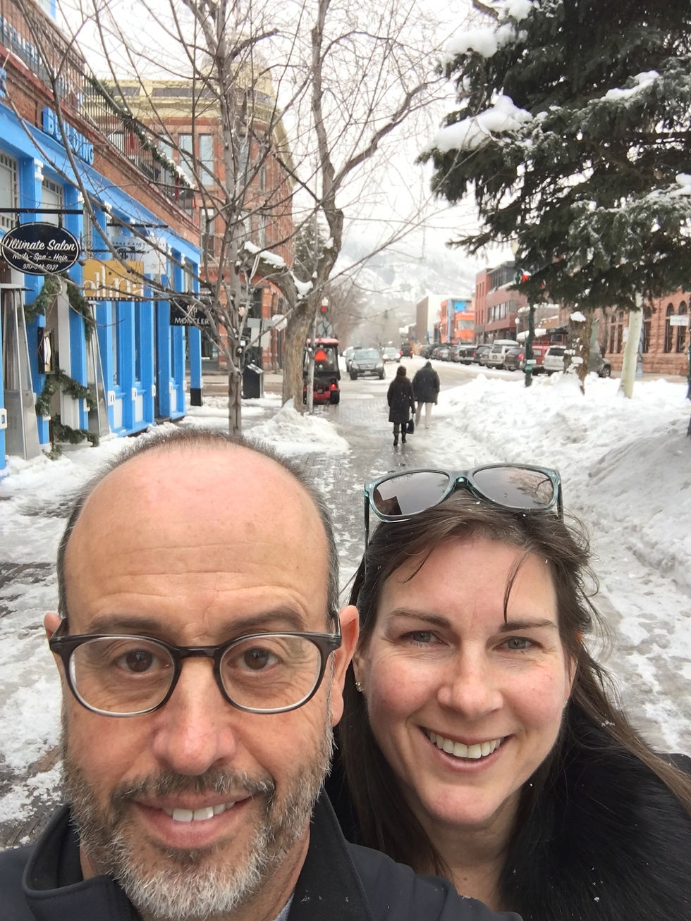 Mike and I in Aspen