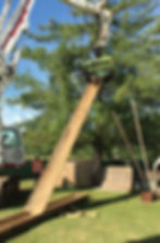 Rinforzo torre per telecomunicazioni - strallatura su palancole - progetto e direzione lavori