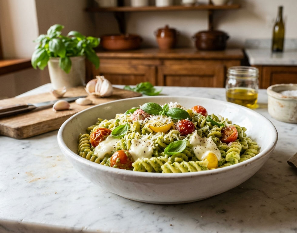 pasta al pesto