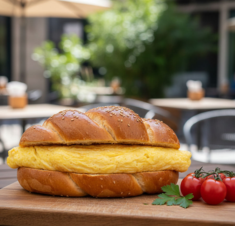 sandwiche de tortilla francesa