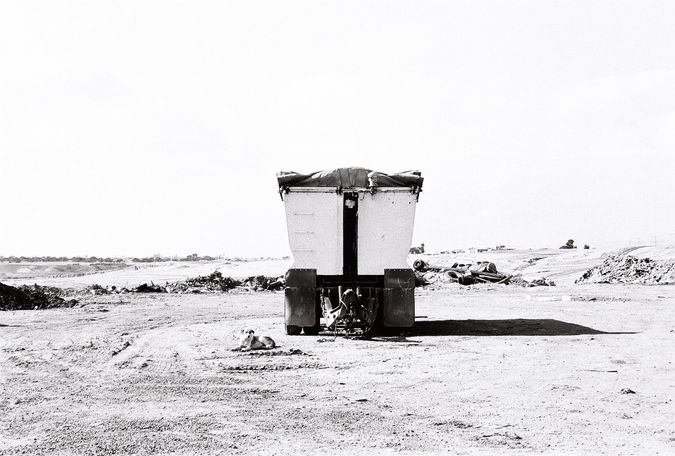 Black and White Film in the Unrecognized Villages on a Cloudy Day