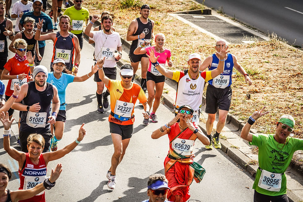 course à pied courreur marathon sport