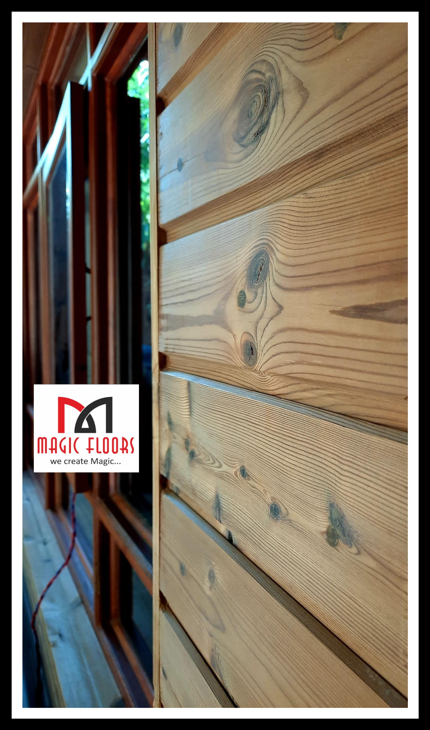 Thermowood Natural Wall Panels