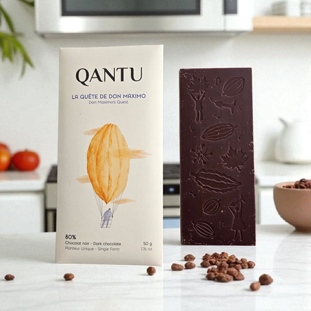 Qantu Don Maximo`s Quest 80% Single Farm Dark Chocolate