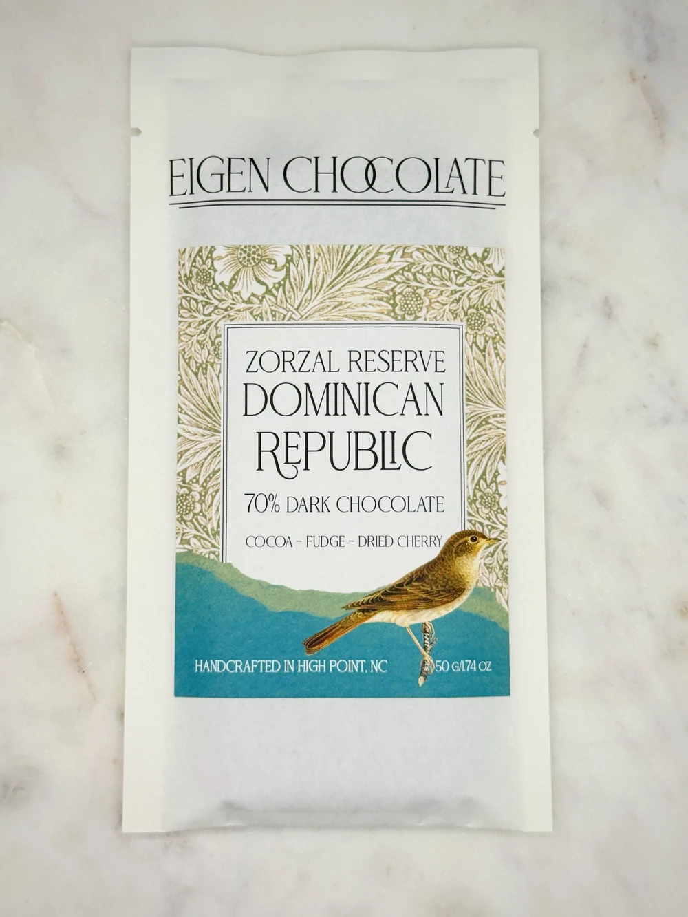 Eigen chocolate zorzal 70%