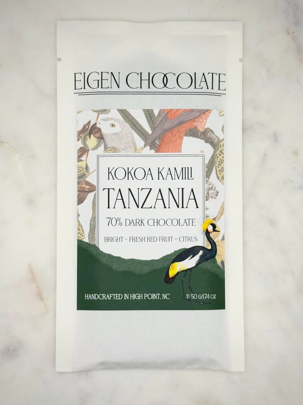 Eigen chocolate kokoa kamili tanzania 70%