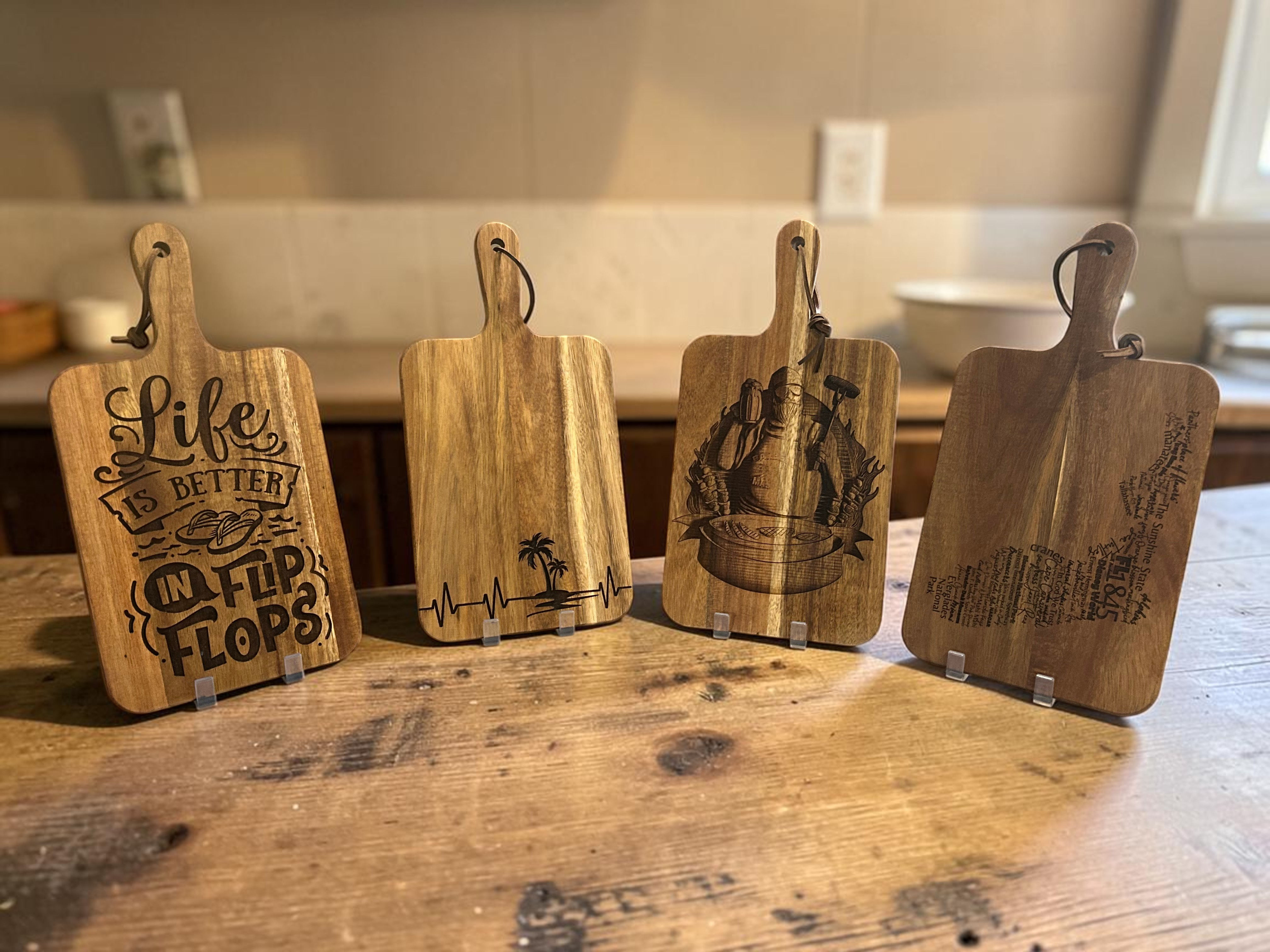 Take your pick cutting and serving board - Engraved
