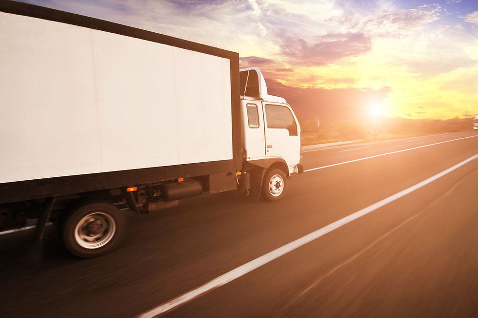 this image shows the truck which is defining that we are a moving company