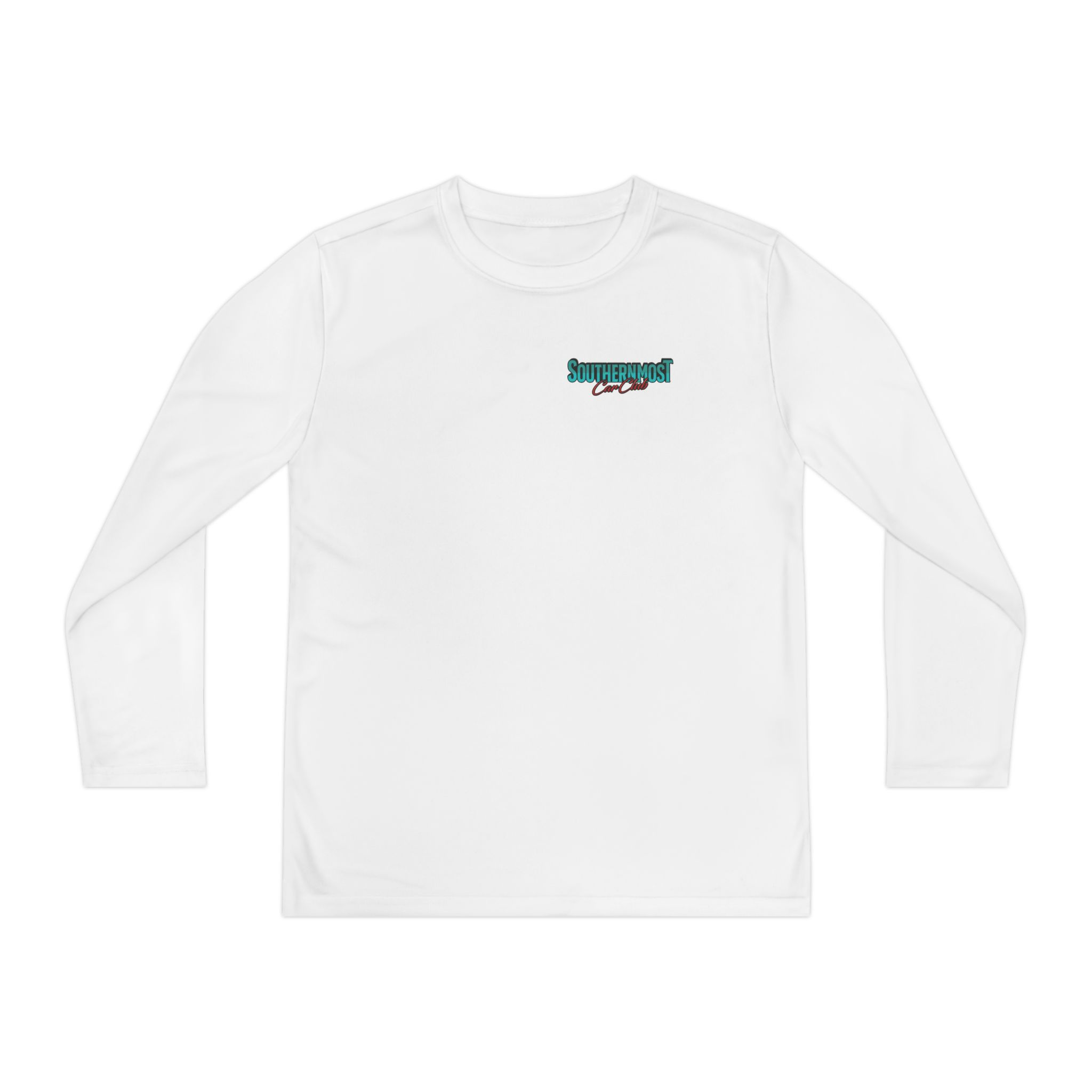 Youth Long Sleeve Tee — "Southernmost Car Club" Classic Vintage Truck Design