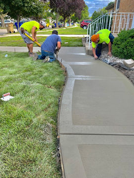 Concrete Walkway Kenosha, Badger Concrete,LLC
