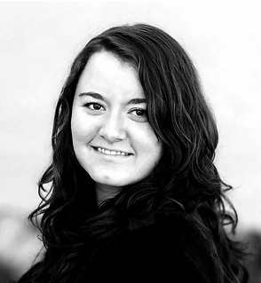 professional profile - black and white -