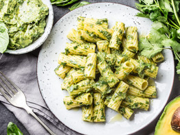 Avocado, Bean & Rocket Pasta