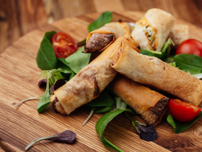 Dementia-Friendly Foods: Veggie Spring Rolls