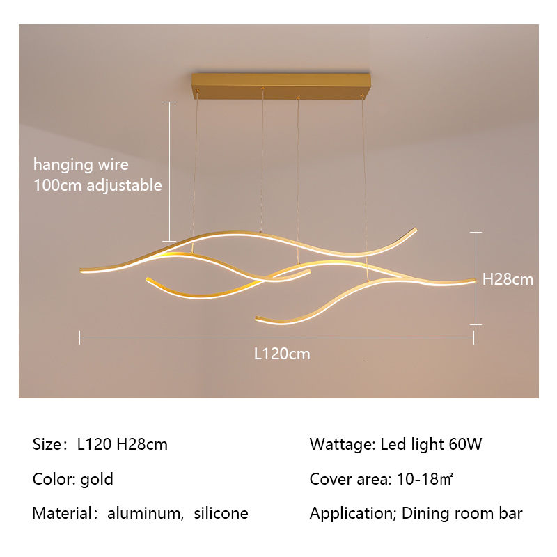 Thumbnail: Minimalist Led Chandelier 
