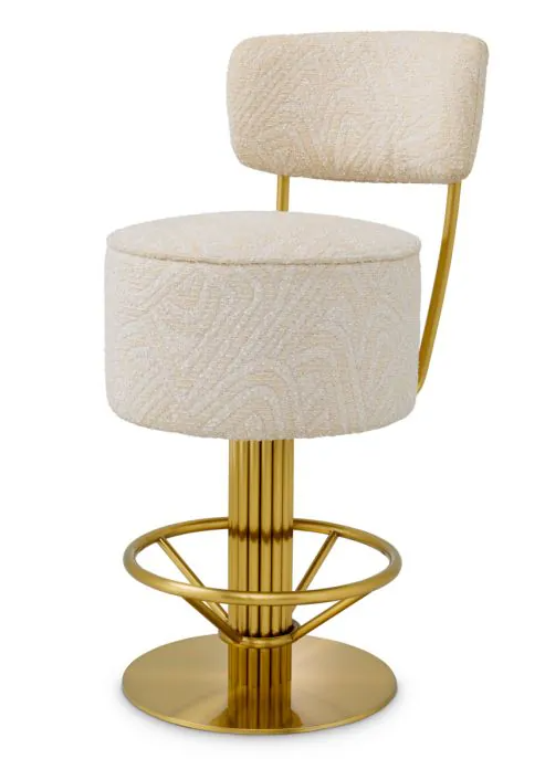 Thumbnail: Bar Stool Carleton with back