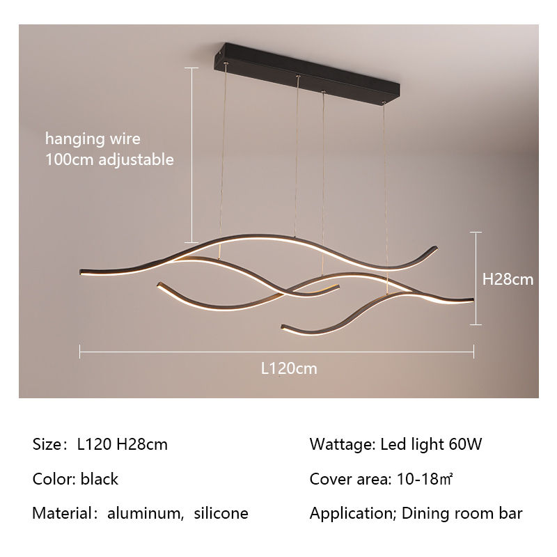 Thumbnail: Minimalist Led Chandelier 