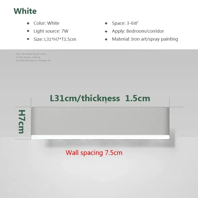 Thumbnail: Rotation Modern LED Wall Lamp 