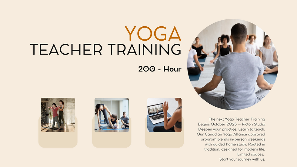 200 Hour Yoga Teacher Training - Oct 2025