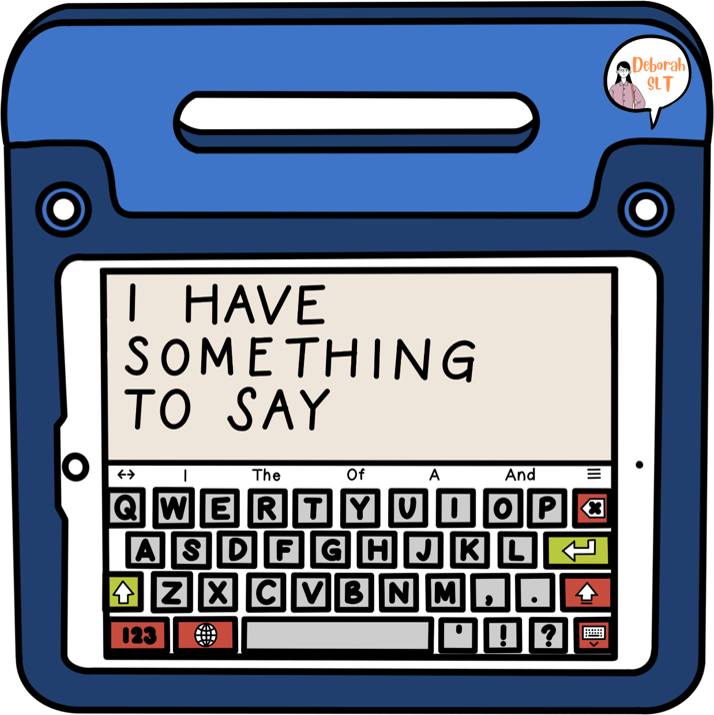 Text Based AAC App Colour by Deborah Yong