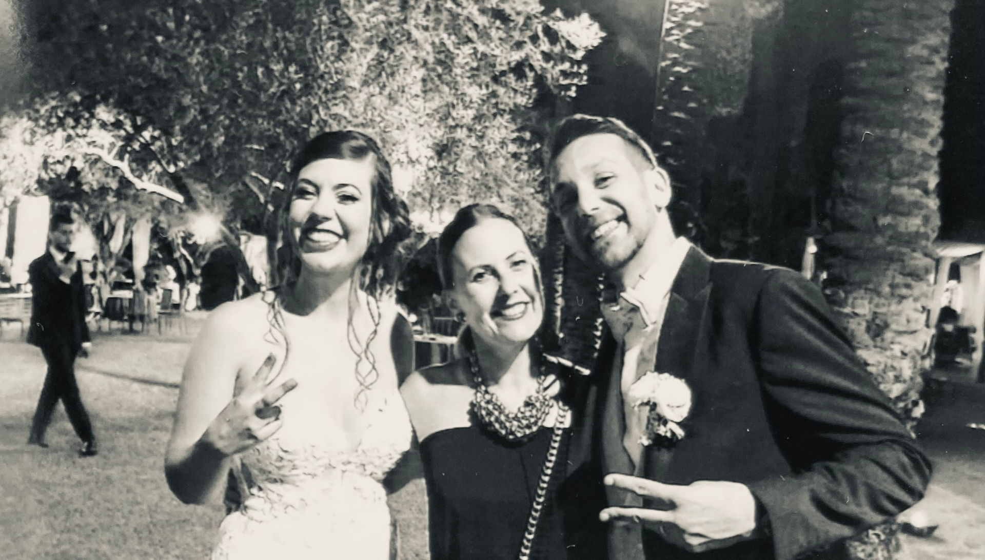 Isabella Mobilia Wedding Planner in compagnia degli sposi