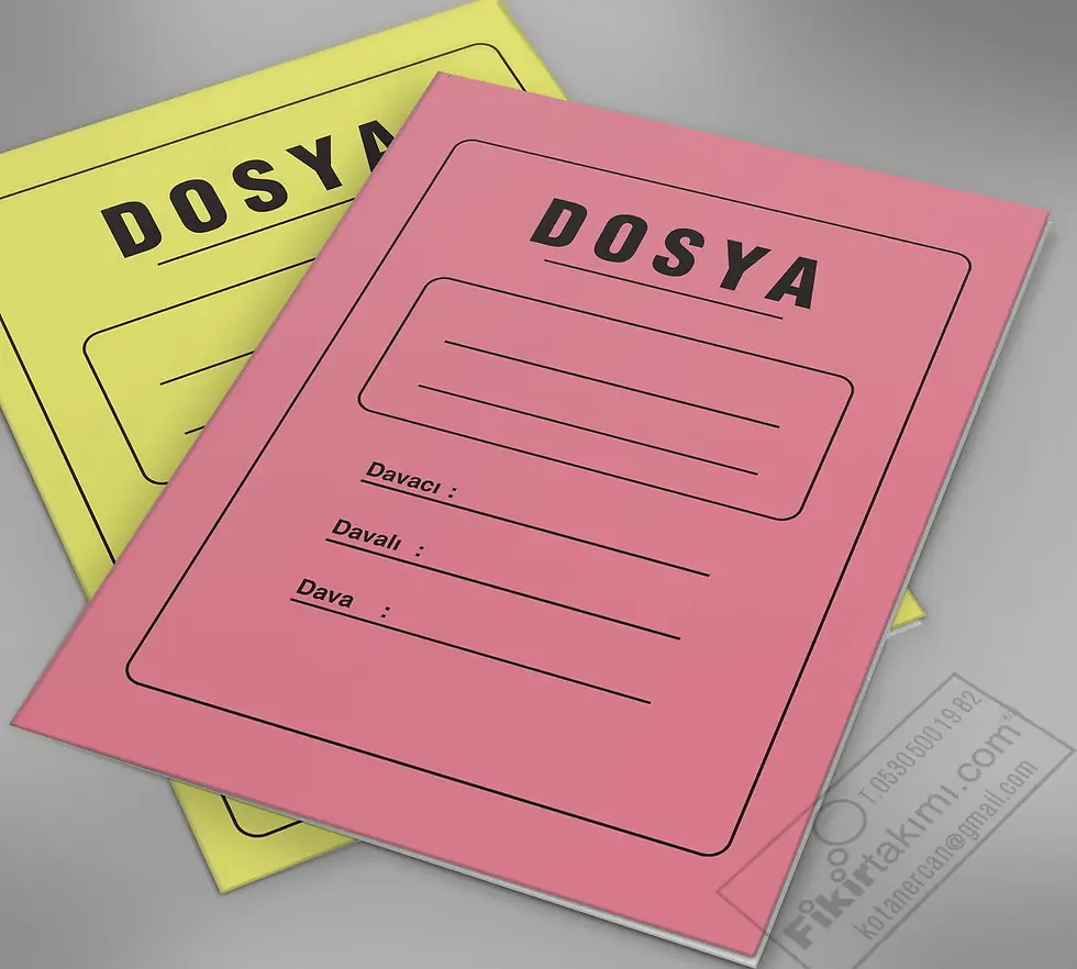 Zemni Büro Dosya Modelleri