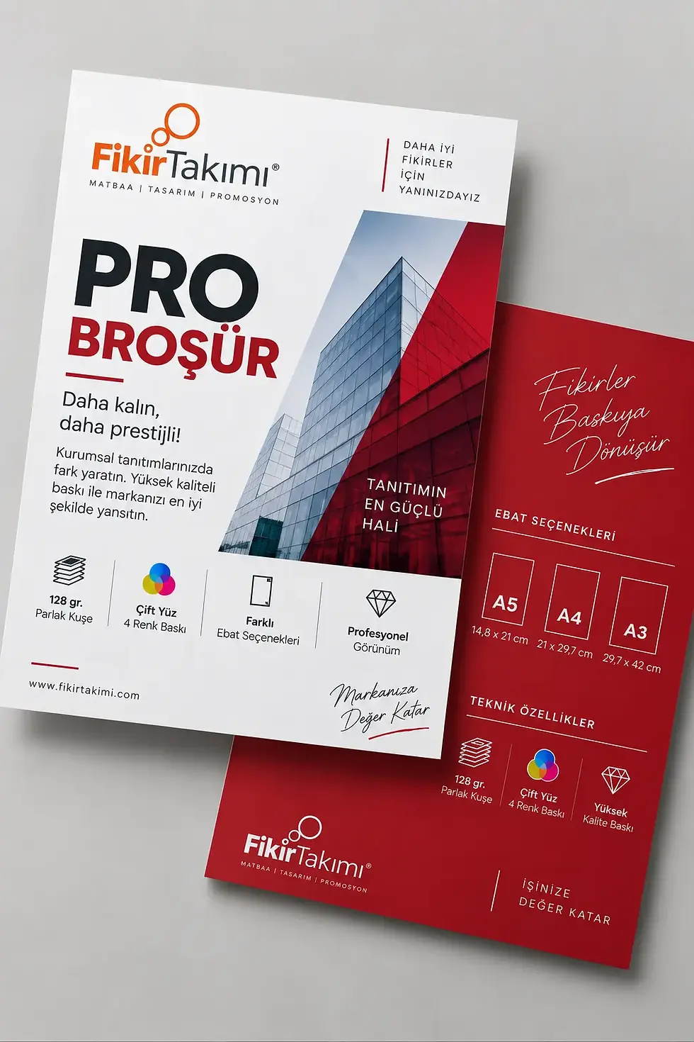 FikirTakımı kurumsal baskı ürünü