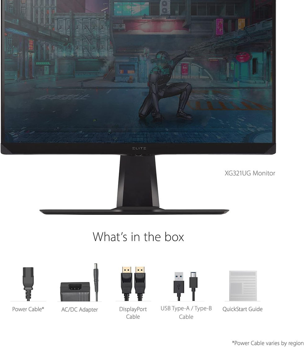 Thumbnail: ViewSonic XG321UG 32 Inch 4K