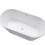Thumbnail: Vanity Art Domme 5-ft. Acrylic Freestanding Oval Soaker Bathtub