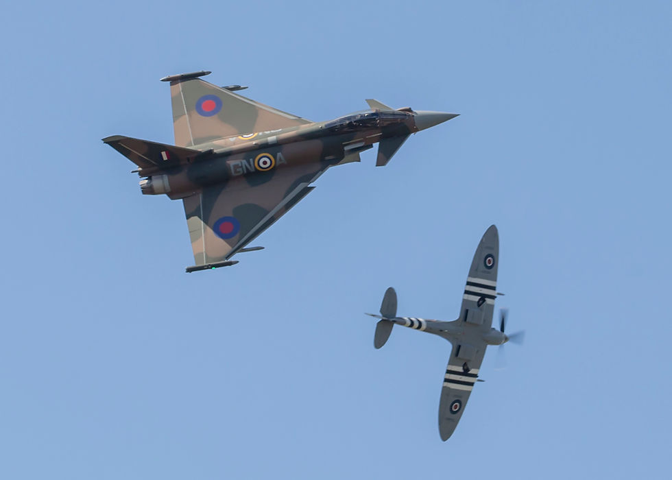 Spitfire and Typhoon Synchro Display